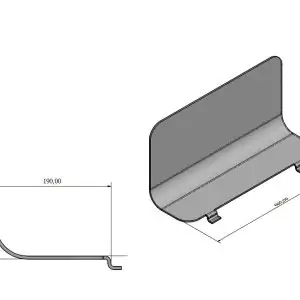 Bandi-accessoires - Zitkussen voor bank 100 cm